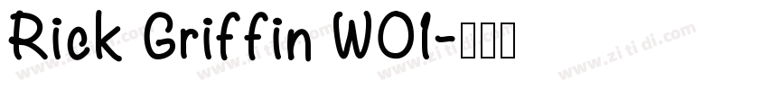 Rick Griffin W01字体转换